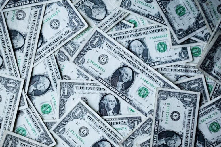 Tax Benefits - 1 U.S.A dollar banknotes